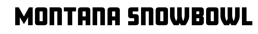 Montana Snowbowl text
